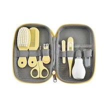 Ulzyvf Createtech Tırnak Bakım Seti: Sarı Parça Moveevo Makası, Karakter Eva Çanta, Burun Bebek Aspiratörü, A 8 Ut