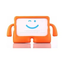 Apple Uyumlu iPad  Air 11 2024 Zore İbuy Standlı Tablet Kılıf-turuncu Tablet Kılıfı