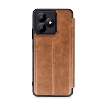 Realme Note 50 4g Kılıf Flip Cover - Taba 0.2M-Çok Renkli