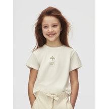 Xo Kids Kız Çocuk Tişort 8-14 Yaş 38423 Ekru Xo Kids Kız Çocuk Tişort 8-14 Yaş 38423 Ekru