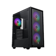Xigmatek En46469, Sky Iı Odın Iı, 750w, Mesh Panel, Tempered Glass, Rgb, Atx Gamıng Kasa