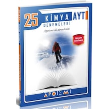 Apotemi Ayt Kimya 25 Li Denemeleri