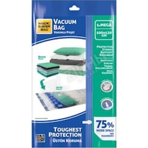 4 Adet Magic Saver Bag Tekli Mega Vakumlu Poşet