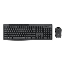 Logıtech Mk295 Q Tr Sessiz Kablosuz Klavye Mouse Set Siyah 920-009804 Diğer