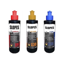 Slopes X9 Extra Kalın X30 Hare ve X55 Boya Koruma Seti 250 ml