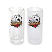 Poker Ası Buzlu Ya Da Buzsuz Seçenekleriyle Rakı Bardağı