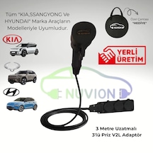 Elektrikli Araç V2l Şarj Kablosu-kıa / Hyundaı / Ssangyong Uyumlu