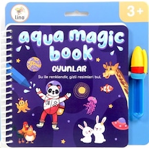Lino Aqua Magic Book Oyunlar sihirli Boyama Kitabı Tfl-1002