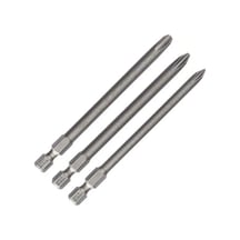 Ekstra Sert Tornavida Ucu Seti, 3 Parça Ve 89 Mm Uzunlukta
