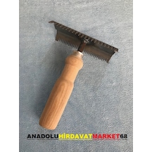 Ahşap Saplı Kaşagı Tarak Hayvan Kaşıma Taragı