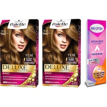Palette Deluxe Set Saç Boyası 7 - 0 Kumral 2 Adet