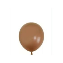 Kahve Mokka Rengi Balon 10 Adet Mocca Renk 12 İnç Kahverengi Kahverengi