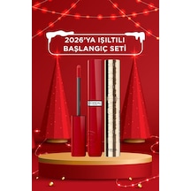 L'oréal Paris Yılbaşı Makyajı Seti 2'li - Laque Resistance Ruj & Panorama Maskara pktnewyearmkyjset7-11030 0