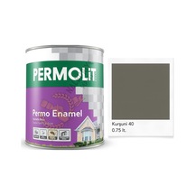 Permolit Enamel Sentetik Yağlı Boya Kurşuni 0.75 Lt. 0.75 L