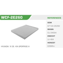 WINKEL WCF-2E-260 Polen Filtresi Accent Blue 11- Tucson
