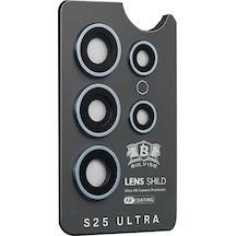 Newface Samsung Galaxy S25 Ultra Bilvis Titan Kamera Lens - Lacivert