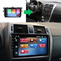 Toyota Corolla Android Multimedya Sistemi 4-64 Cadence 2007-2013 +360 Kamera 9"