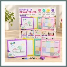 Bezos Manyetik Yazı Tahtası Ventra Çok Renkli