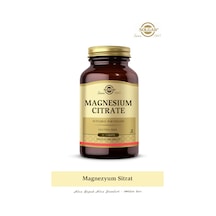 Solgar Magnesium Citrate Magnezyum Sitrat 200mg 60 Tablet