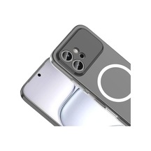 Honor 600 5g İle Uyumlu Kılıfı İnce Şeffaf Kamera Lens Korumalı M-safe Şarj Özellikli Sert Silikon Kap London Renksiz Çok Renkli