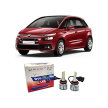 Citroen C4 Picasso Kısa Far Ampulü H7 Duo Yeni Seri Beyaz 2013-2018