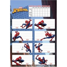 Keskin Color Spiderman Etiket Ders Programlı 3 Lü Çok Renkli