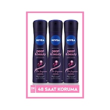 Nivea Kadın Sprey Deodorant Pearl&Beauty Fine Fragrance 48 Saat Perspirant Koruma 3 x 150 ML