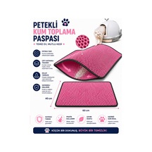 Kedi Tuvalet Önü Paspası-pembe
