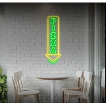 Twins Led Pizza Yazılı Neon Tabela Yeşil Model:model:25293366 Yeşil