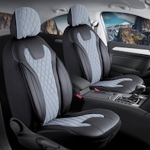 Bmw 4 Serisi 418i Gran Coupe Uyumlu Lüx Yarı Deri Oto Koltuk Kılıfı Ön Arka Takım Yeni Siena Füme 14376873