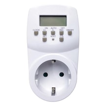 Horoz Timer-2 Dijital Haftalık Zaman Ayarlı Priz 3500w 16a 20 Programlı - Hafıza Bataryalı