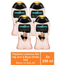 Palmolive Luminous Oils İncir Beyaz Orkide Özlü Duş Jeli 4 x 250 ML