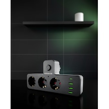 Anahtarlı Çoklu Priz 3 Usb Type-c Çıkışı Model: Uczzz3397akımkorumalıpriz-1 Diğer