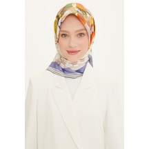 Armine 900x90 Ipek Eşarp 8713d Sura Nostalji - 90x90 / 32