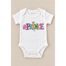 Babylimon Prınce Beyaz Kısa Kollu Çıtçıtlı Bebek Zıbını Beyaz - 930083891 Beyaz