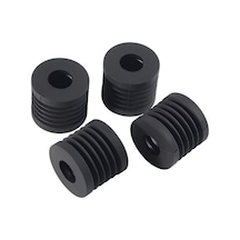 Ximistore9 Bambu Lab X1/x1c/p1p/p1s İçin 4 Adet 3d Yazıcı Lastik Ayak, 29x26mm Siyah, Sarsıntı Önleyici Ve Tamponlama Özelliği Çok Renkli