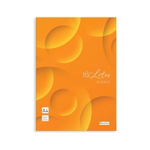 Etika A4 Çizgili Defter 120 Sayfa Tel Dikişli Okul Defteri 60 Yaprak Çok Renkli