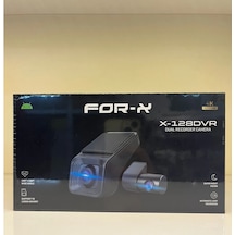 Foxus For-x X-128dvr 4k Ultrahd Ön Ve Iç Kamera 180d Bağımsız Kayıtlı Gsensör-telefondan Izlenebilir