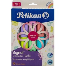 Fosforlu Kalem Pastel Set 10 Lu Pl60078803fk10 Karışık