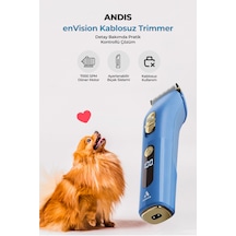 Andis Envision Şarjlı Kedi Köpek Tıraş Makinesi - Pati Altı Ve Hijyen Tıraşı İçin Uygun