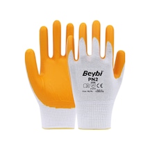 Pn2 Sarı Nitril Eldiven 12'li Paket