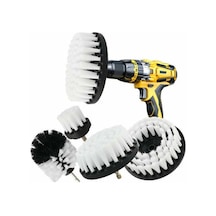 Adet Fırça Temizleme Fırçası, Araba Matkabı, Fayans, Halı, Küvet, Mutfak, Banyo, Beyaz Fırça İçin Uygundur