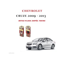 Chevrolet Cruze Plaka Ampül Set Beyaz Arıza Işığı Yakmaz Canbus