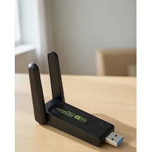 Usb 3.0 Destekli Dual Band Wifi Alıcı Adaptör