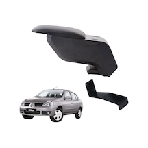 Renault Symbol 2002 Delmesiz Çelik Ayaklı Siyah Kolçak Kol Dayama
