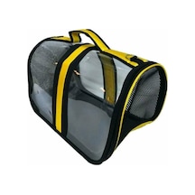 Petpretty Bacco Milano Şeffaf Kedi Taşıma Çantası 41 x 28 x 28 CM