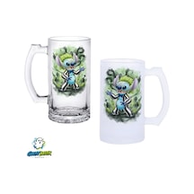 Bettlejuice Kulplu Bira Bardağı Buzlu Veya Şeffaf Seçenekli 0275