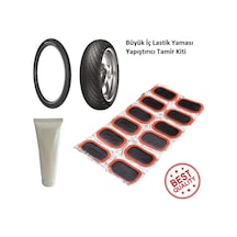 Büyük Lastik Yaması - Bisiklet - Motor Lastiği Yaması Çok Renkli