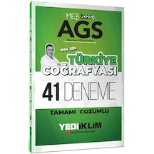 Yediiklim 2025 Meb Ags Türkiye Coğrafyası Tamamı Çözümlü 41 Denem