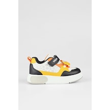 Vicco Borka Işıklı Erkek Bebek Siyah Sneaker 22-25 Numara-2483 Siyah